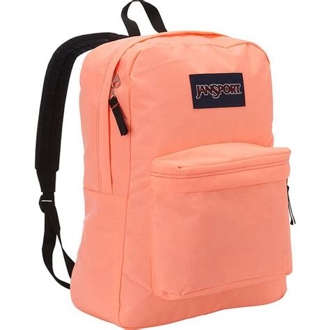 Jansport Superbreak Backpack Coral Peaches School Backpacks 35