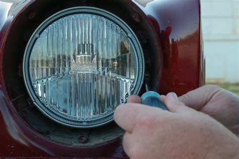 how to adjust and install led sealed beam headlights holley motor life