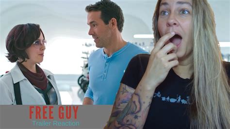 Free Guy Official Trailer 2 Reaction - YouTube