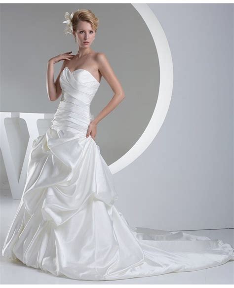 Https://tommynaija.com/wedding/ivory Satin Wedding Dress