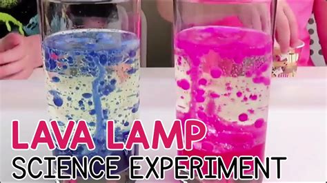 Super Cool Lava Lamp Experiment For Kids Youtube