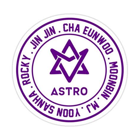 Astro Member Sticker By Dexta In 2021 Astro Astro Wallpaper Astro Kpop