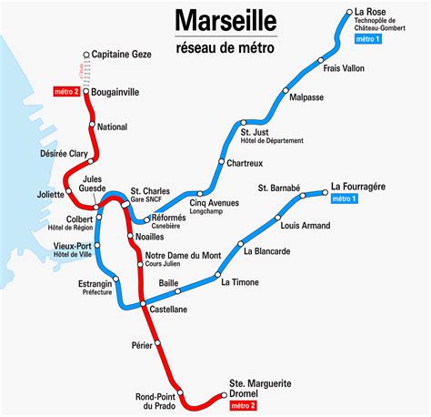 Plano De Metro De Marsella ¡fotos Y Guía Actualizada 【2020】
