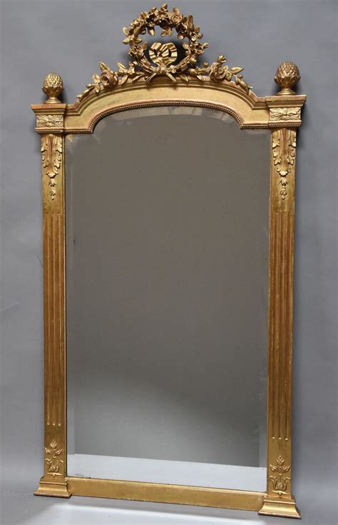 Antiques Atlas - Late 19th Century Decorative French Gilt Mirror