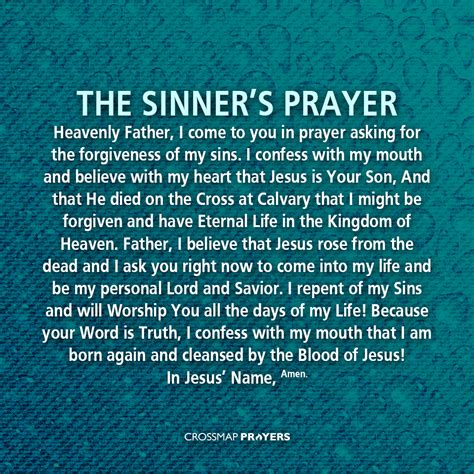 The Sinners Prayer Clife Prayer