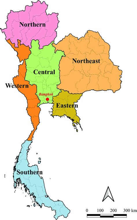 Regions Of Thailand Map Map The Best Porn Website