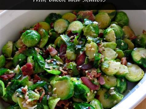 Stir in pancetta, 1/2 cup of the cheese chop the brussels sprouts and carrots. Brussels Sprouts with Bacon and Shallots - Moneywise Moms