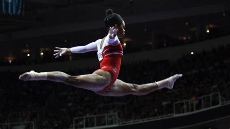 Gabby Douglas At The 2016 Gymnastics Olympic Team Trials Gymnastics Olympics Gymnastics