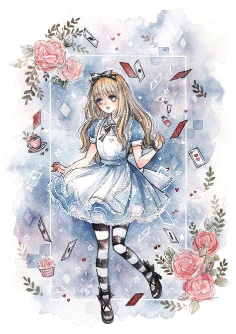 Ram N On Twitter Alice In Wonderland Fanart Alice In Wonderland Aesthetic Alice Anime