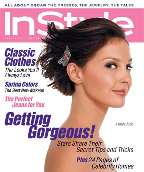 April Ashley Judd Instyle Magazine Covers 2002