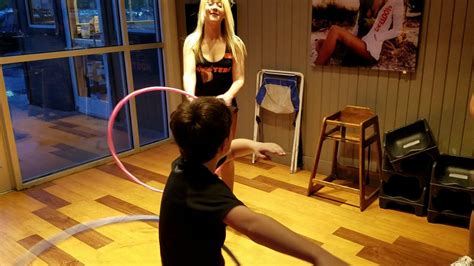 April 6th 2018 Hula Hooping With Hooter Girls Part 2 Youtube