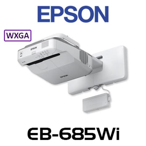 Epson Eb 685wi 3500 Lumen Wxga Interactive Ultra Short Throw Lcd