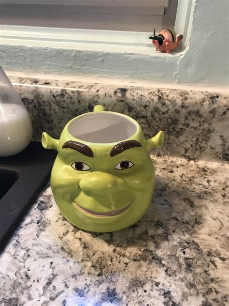 Somebody Once Sold Me A Shrek Mug For 99 Cents Coffee Coffeemug Mug