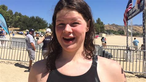 Becca Mann USA Swimming Open Water Nationals YouTube