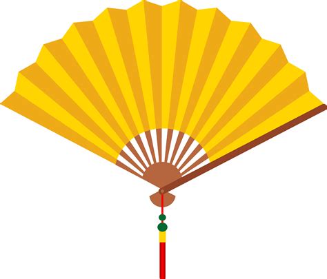 Add A Touch Of Elegance With Asian Fan Cliparts