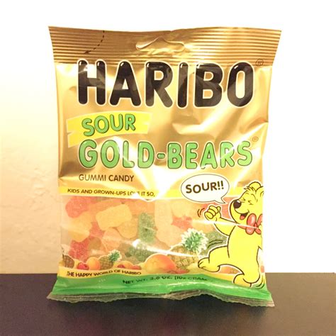 Haribo Sour Gold Bears Review Zomg Candy