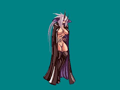 Mmmmachi Animated Animated Gif Lowres Source Request Girl Boots Breasts Cape Cum