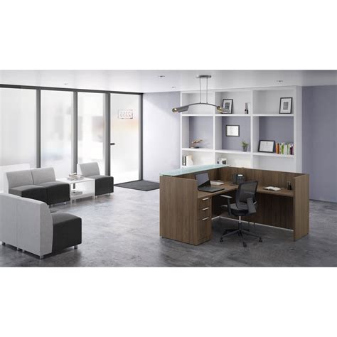 Office Source Os Laminate Collection L Shape 6 X 7 12 Reception With