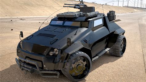 The Light Assault And Recon Vehicle Larv Michael Boeni 3d Vehicle