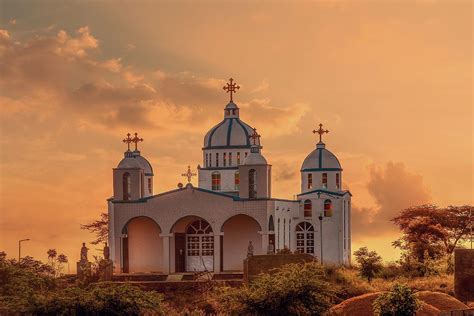 Orthodox Christian Church In Sunset Ethiopia Photograph By Artush Foto