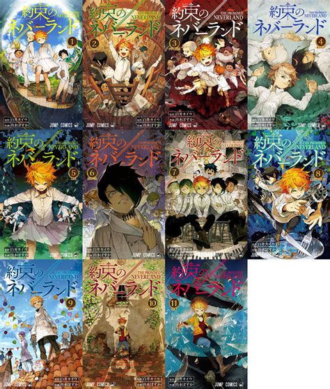 Manga The Promised Neverland Cover Compilation Update R