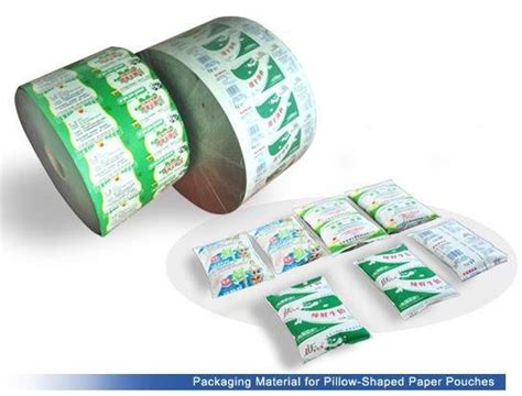 Uht Milk Aseptic Packaging Material For Pillow Pouch Aojiapack China