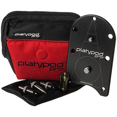 Platypod Pro Camera Support Base Tripod Deluxe Kit With