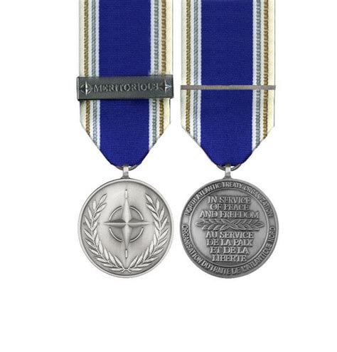Nato Meritorious Miniature Medal Empire Medals