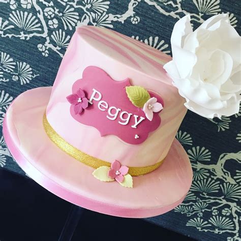 Pink Marbled Fondant Cake Name Plaque Fondant Cakes Birthday Cake