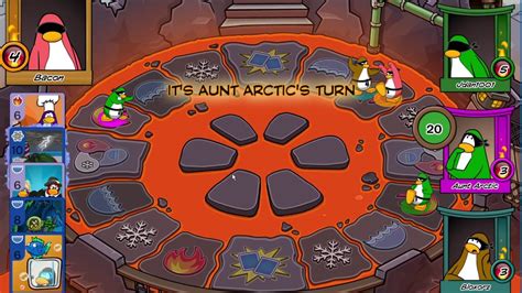 The 2021 pride clothing collection has landed. Club Penguin- Playing Card-Jitsu: Fire with Aunt Arctic - YouTube