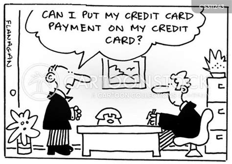 Credit Card Payments Cartoons And Comics Funny Pictures From Cartoonstock