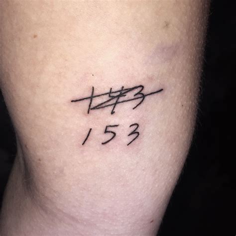 Number 143 meaning and its spiritual message. LANY tattoo. Paul Jason klein. I loved you. 143 153. Small ...