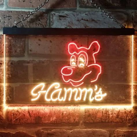 Hamms Beer Bear Neon Like Led Sign Fansignstime