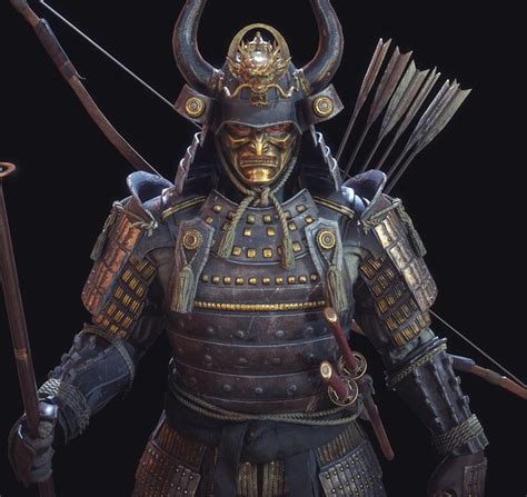 Artstation Samurai Real Time Character Michael Weisheim Beresin