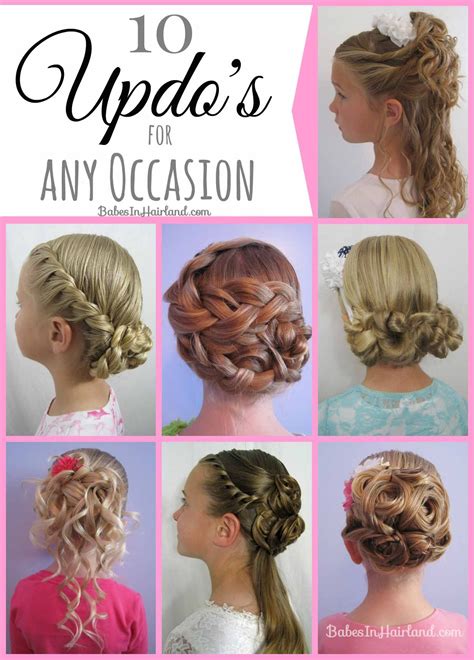 They don't love getting it brushed…but after we get through the tangles, they love adding braids, curls, loops, and ribbons. Pin on Hairstyles for the girls