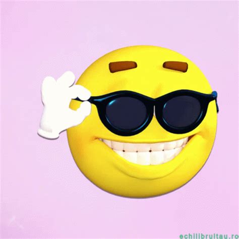 Smiling Emoji With Sunglasses 