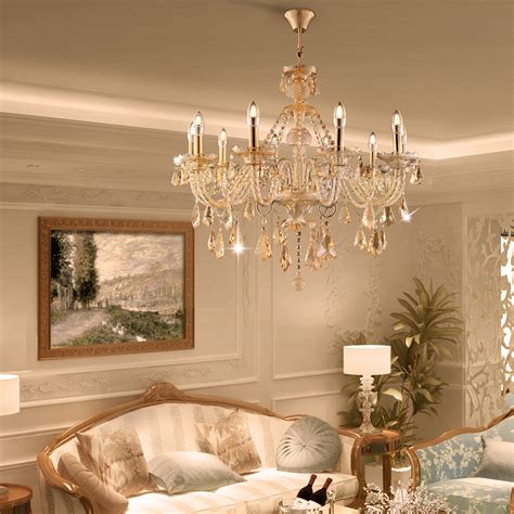 Elegant Modern Ceiling Light Crystal Chandelier Pendant