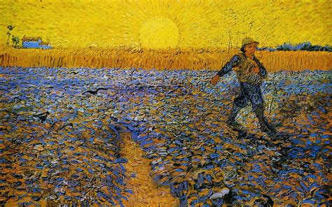 1680x1050 1680x1050 Vincent Van Gogh Sower Painting Sun Classic Art