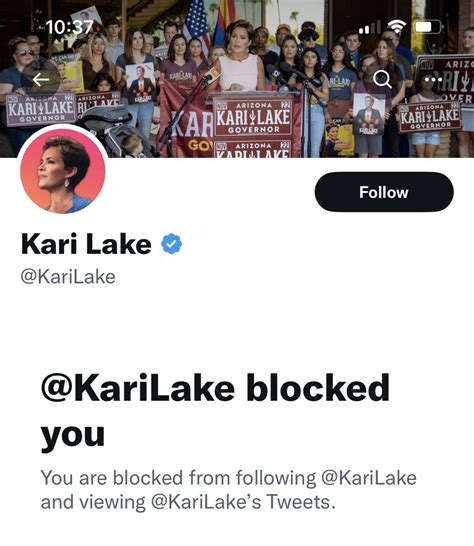 Blocked By Kari Lake Support Group S On Twitter Rt Rickwtyler Losers Do What Karilake Does