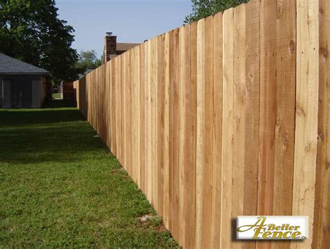 A Beautiful 7/8" x 6" Solid Board, Western Red Cedar Privacy Fence