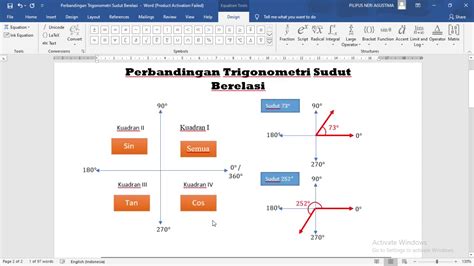 Perbandingan Trigonometri Sudut Berelasi Youtube