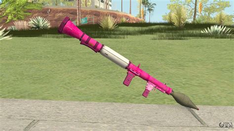 Rocket Launcher Gta V Pink Para Gta San Andreas
