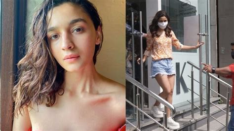 alia bhatt has become lonely without ranbir kapoor in mumbai the actress today spotted outside