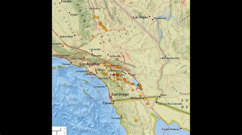 New Earthquake Swarm In Southern California Earthquake Update 811