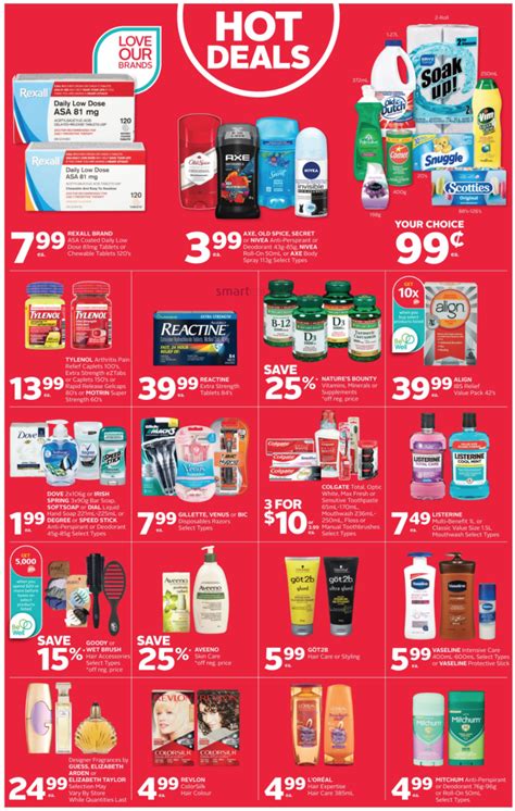 Rexall Canada Flyers Deals Get 15000 Be Well Points When You Spend
