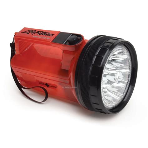 Life Gear Glow Spot Light Flashlight Redchina Wholesale Life Gear