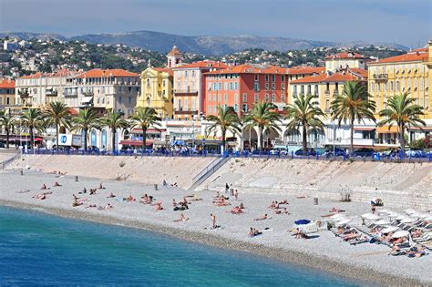 Promenade Des Anglais In Nice One Of The Most Famous Stretches Of