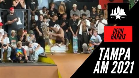 Insane Rodeo Flip Tampa Am 2021 Is Going Down With Trap Deon Youtube