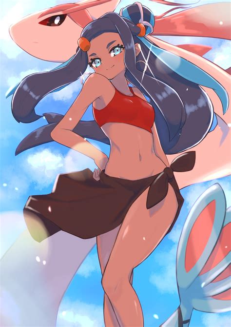 Nessa And Milotic Pokemon And 2 More Drawn By Nuneno Danbooru