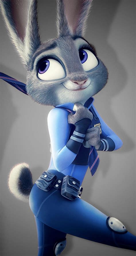 A Beautiful Master Piece Of Judy Holding On Tightly To Nicks Tie